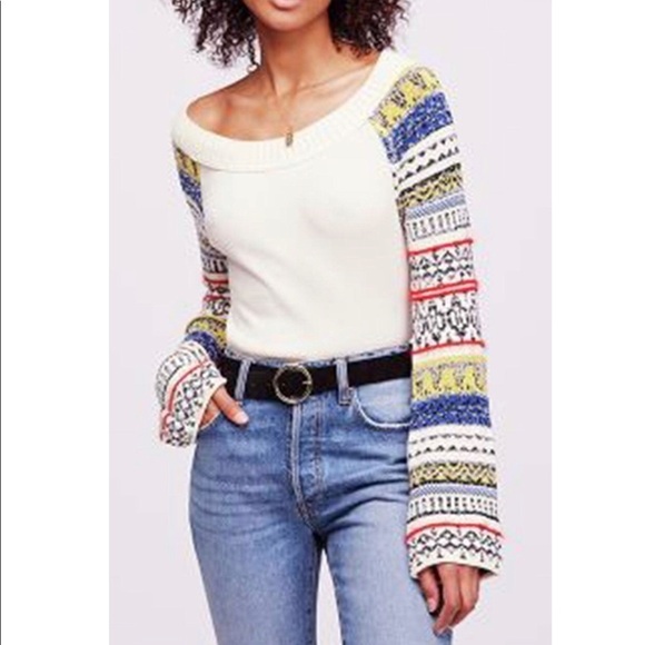 Free People Fairground Thermal Top/Sweater XS - Picture 4 of 7